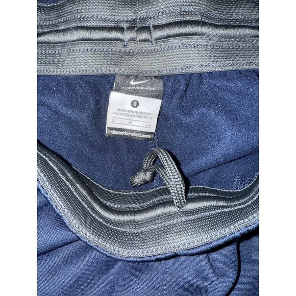 NIKE THERMAFIT pants sweatpants size Small S navy blue - Picture 4 of 4